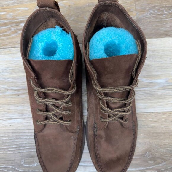 Colorado Moc Toe Brown Leather Chukka Boats Women's Size 9 - Picture 2 of 8